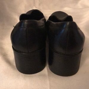 croft & barrow Shoes - Croft & Barrow Black Leather Shoes 2” Heel 7W croft & barrow Shoes - Croft & Barrow Black Leather Shoes 2” Heel 7W